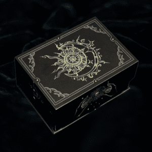 Caixa Oracular Sol & Lua – Guardiã do Seu Tarot