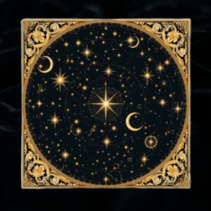 Céus Sagrados: Toalha Celestial de Altar/ Tarot e Divinação