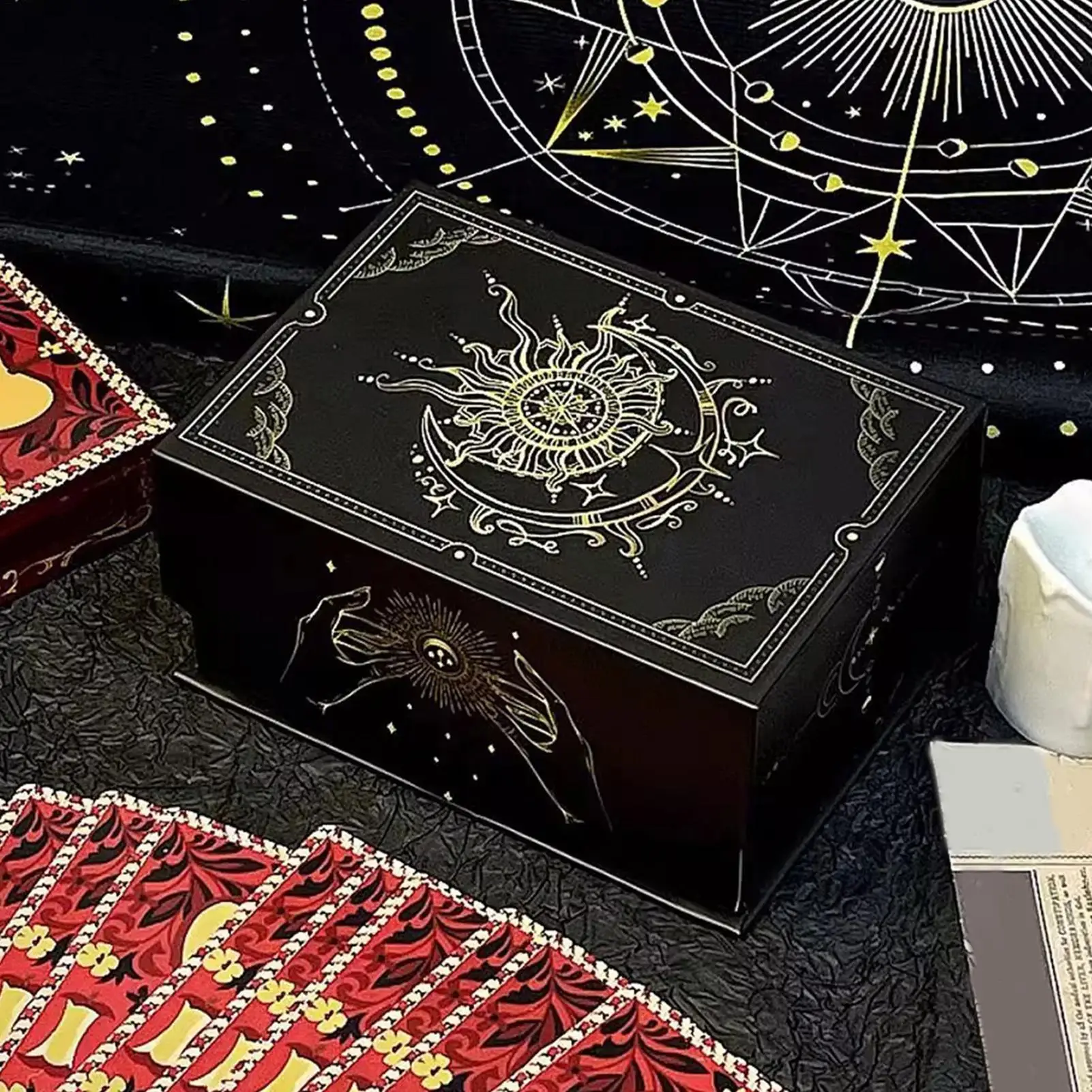 Caixa Oracular Sol & Lua – Guardiã do Seu Tarot - Imagem 3
