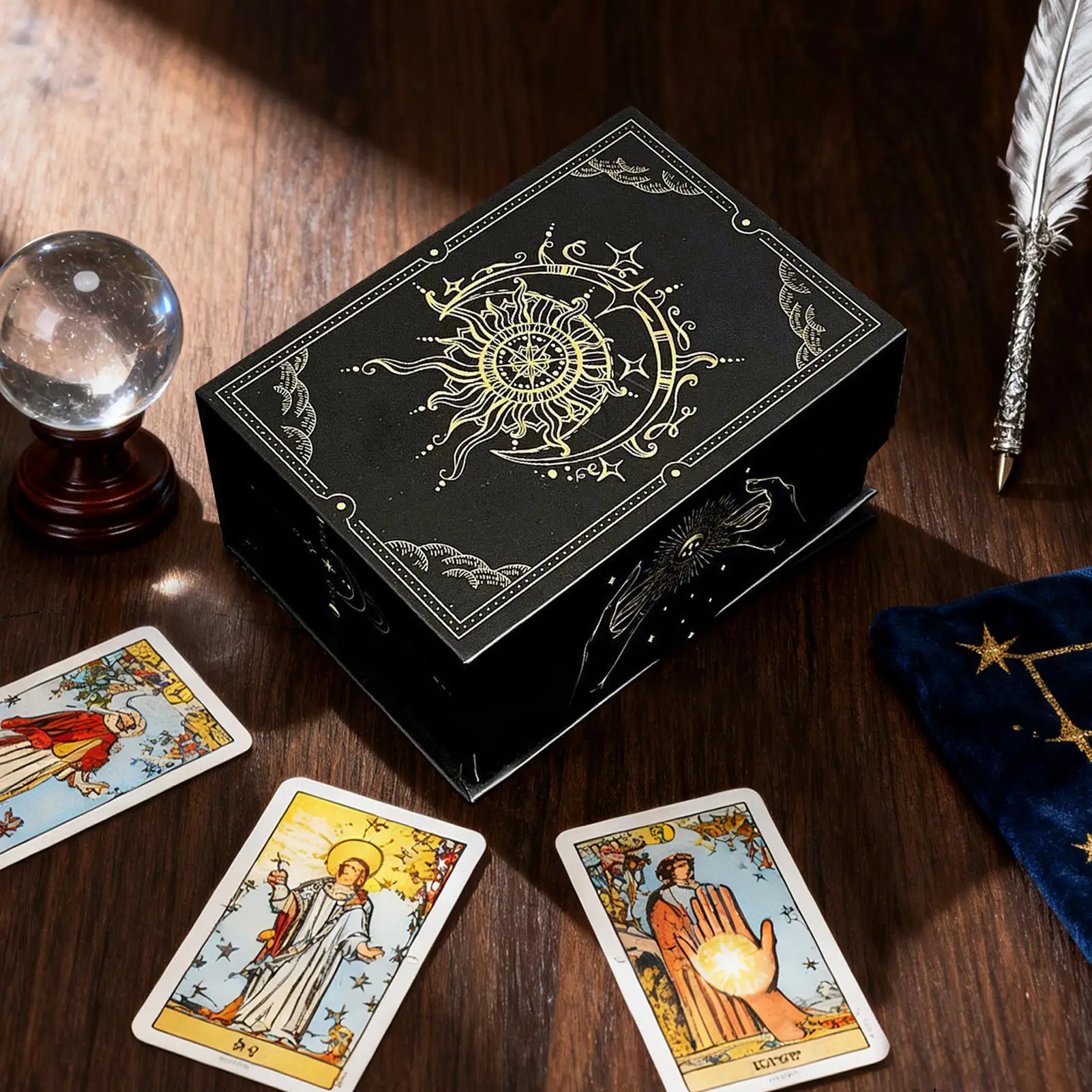 Caixa Oracular Sol & Lua – Guardiã do Seu Tarot - Imagem 4